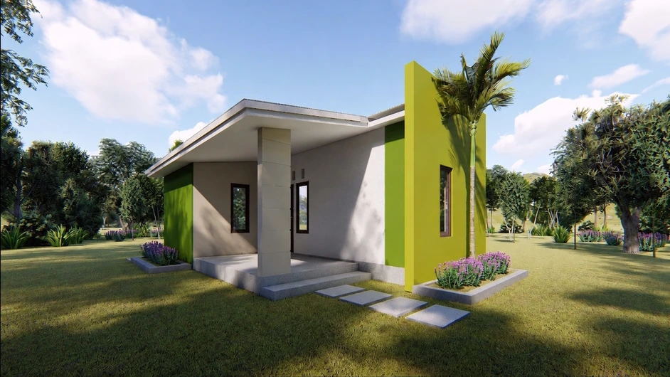 Lombok Housing Initiative — architectural view